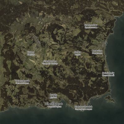 Best DayZ Server Hosting Companies 16 DayZ Map